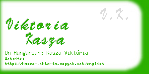 viktoria kasza business card